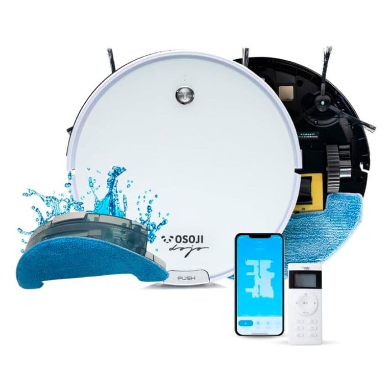 Robot Aspiradora y Trapeadora Osoji DUO D990