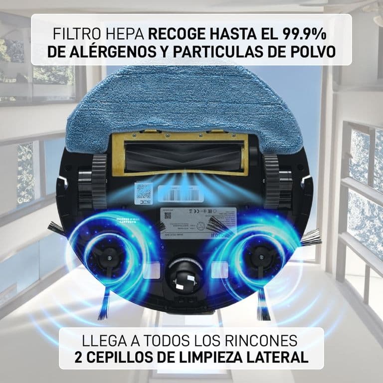 Robot Aspiradora y Trapeadora Osoji DUO D990 - Miniatura 5