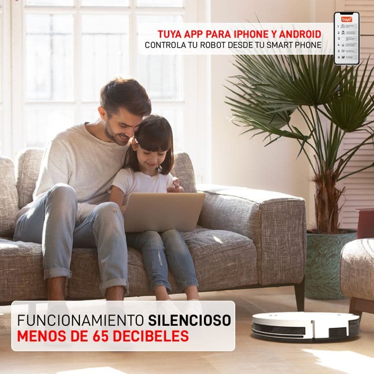 Robot Aspiradora y Trapeadora Osoji DUO D990 - Miniatura 7