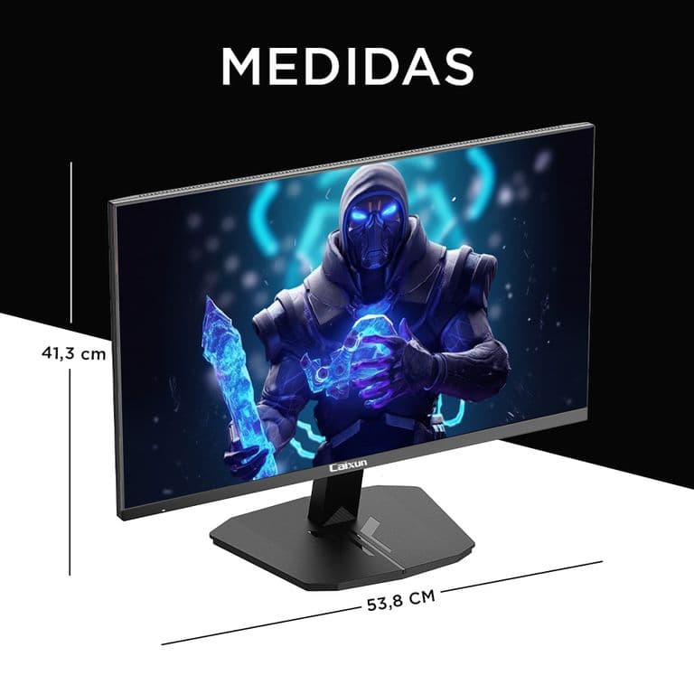 Monitor Gamer Plano Caixun 24 FHD VA 180Hz sRGB110% HDMI DP C24F4F - Miniatura 4