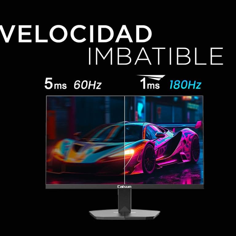 Monitor Gamer Plano Caixun 24 FHD VA 180Hz sRGB110% HDMI DP C24F4F - Miniatura 6