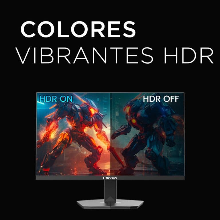 Monitor Gamer Plano Caixun 24 FHD VA 180Hz sRGB110% HDMI DP C24F4F - Miniatura 7