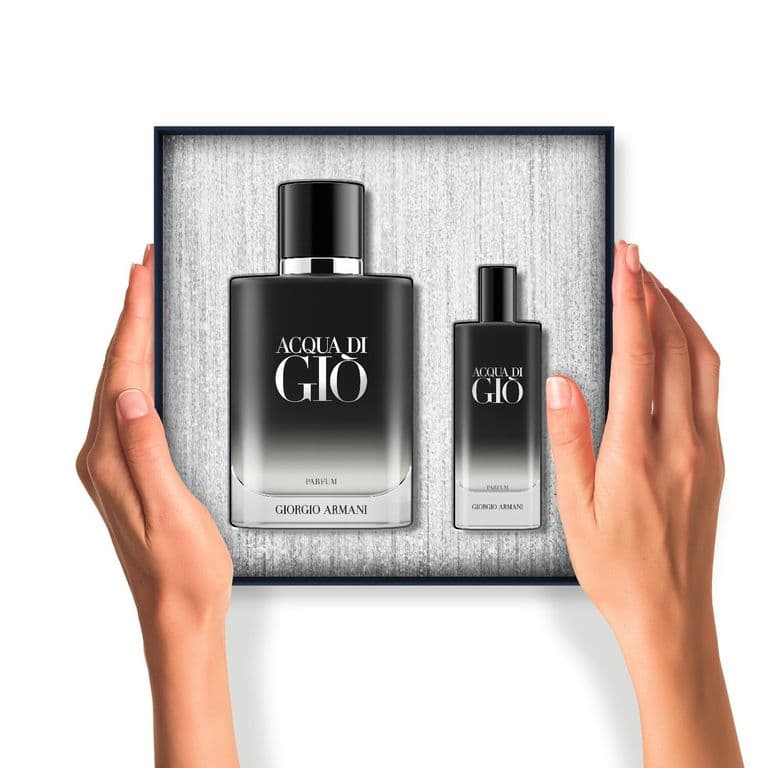 Set Perfume Hombre Acqua Di Giò Parfum 100ml + 15ml Giorgio Armani - Miniatura 3